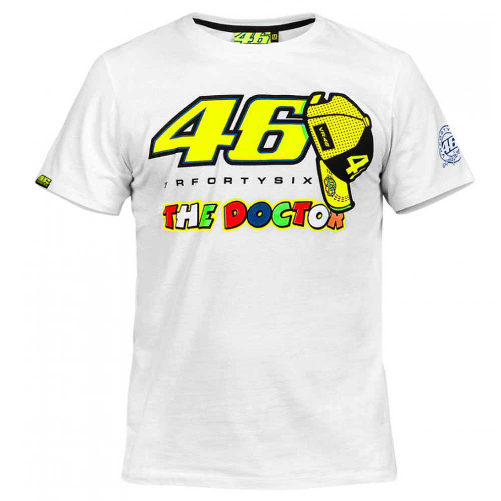 Продажа Футболка VR46 MotoGP THE DOCTOR белая