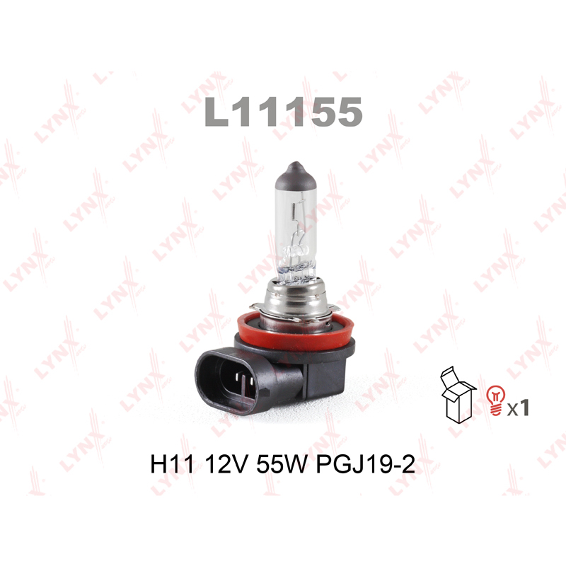Продажа Лампа H11 12V 55W PGJ19-2 LYNXauto