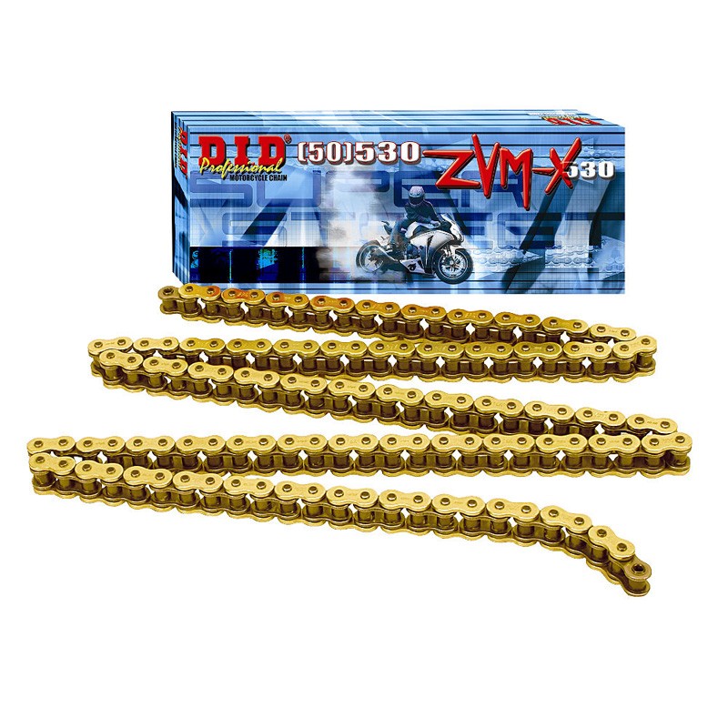 Продажа Цепь D.I.D 530 ZVMX G&G Усиленная золотая