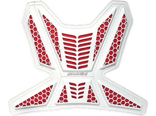 Продажа Защита груди AKIRA CHEST PROTECTION white/red