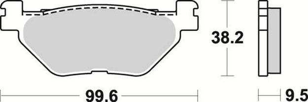 Продажа Braking Комплект тормозных колодок 903SM1 (FDB2156,FA319 )