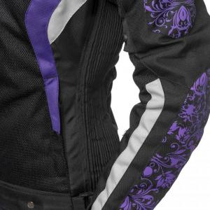 На фото MOTEQ Текстильная женская куртка Roxy фиолетовая