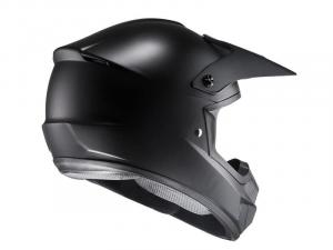 На фото Шлем HJC CS-MXII FLAT BLACK (черный матовый)