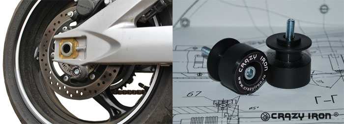 Продажа Crazy Iron Слайдеры на маятник M8 Honda/Suzuki/Ducati/Bmw (d8mm)