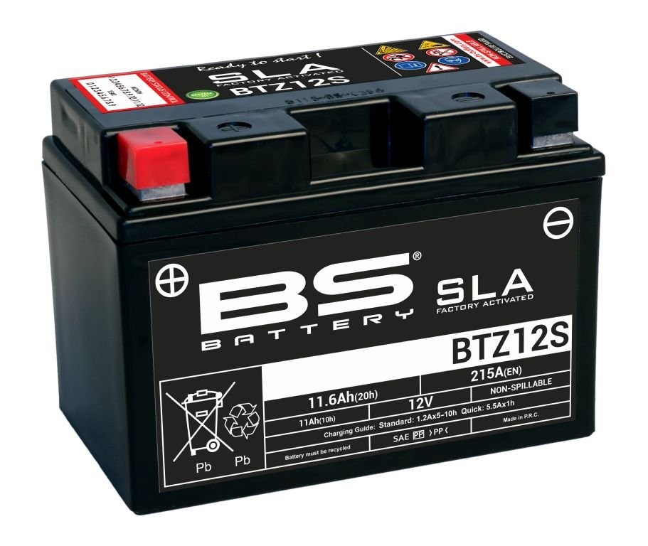Купить BS-Battery BTZ12S (FA) Аккумулятор (YTZ12S) SLA Продажа BS-Battery BTZ12S (FA) Аккумулятор (YTZ12S) SLA