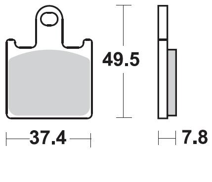 Продажа Braking Комплект тормозных колодок 927CM55(FDB2220,MCB789,FA417/4)