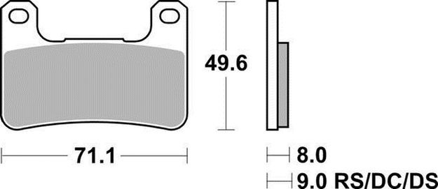 Продажа Комплект тормозных колодок Braking 898CM66(FDB2178,MCB752,FA379)