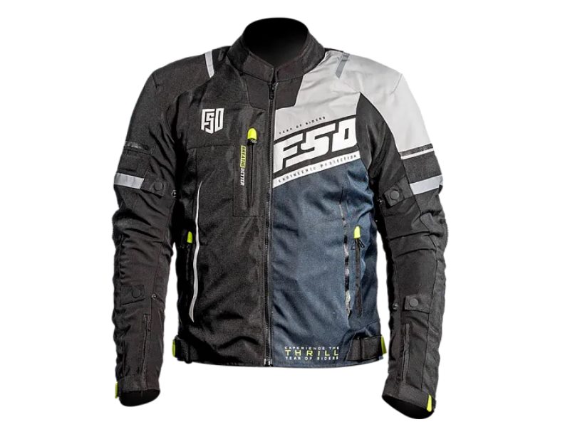 Продажа Мотокуртка ткань FSD TERRA black/blue/ice