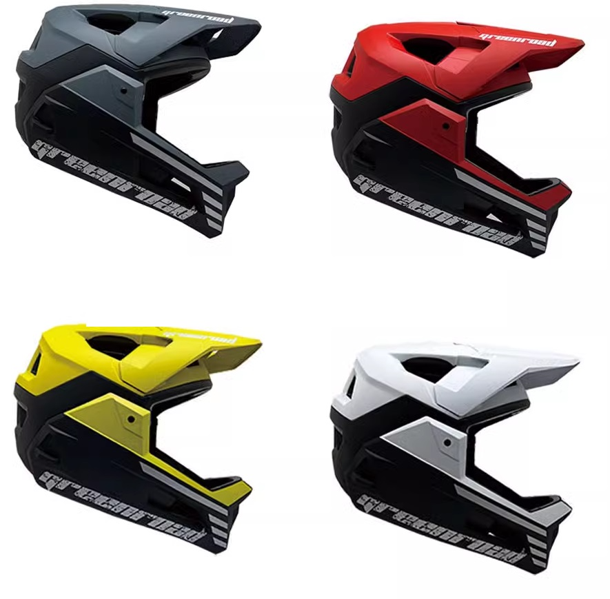 Продажа Велосипедный шлем Greenroad X6 со съемной челюстью, желтый