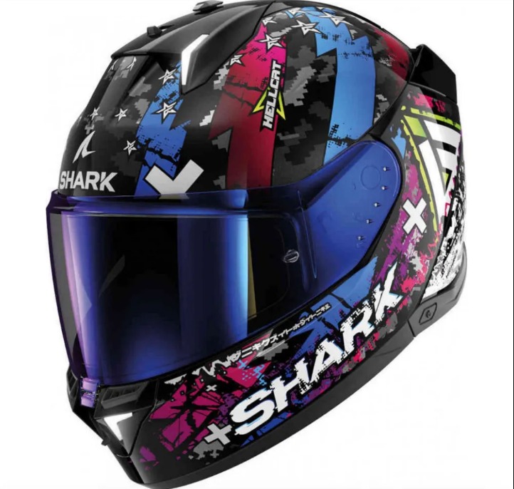 Продажа Шлем Shark SKWAL i3 HELLCAT Black/Chrome/Blue
