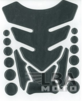 Продажа Наклейка на бак для мотоцикла Карбон Черная 2