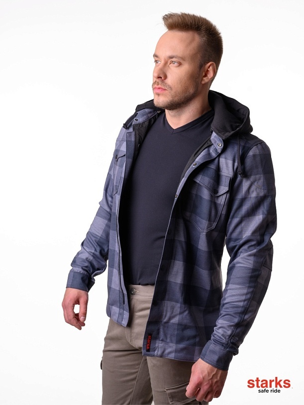 Продажа STARKS Моторубашка ROOM BIKER 2.0 муж. Серый