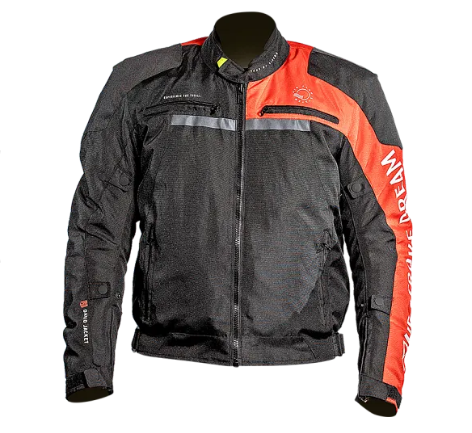 Продажа Мотокуртка ткань FSD DARIO black/red