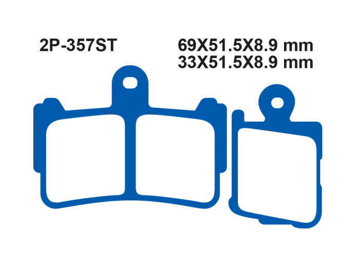 Продажа Тормозные колодки NISSIN 2P-357ST