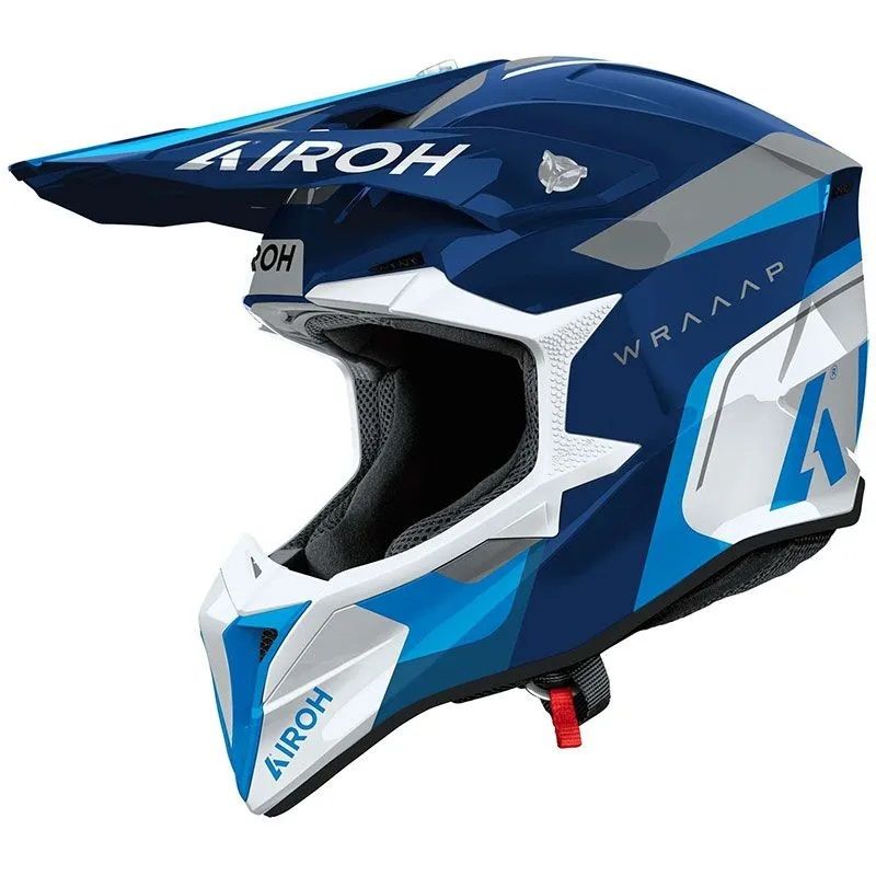 Продажа Внедорожный шлем Airoh Wraaap Conquer Blue Gloss