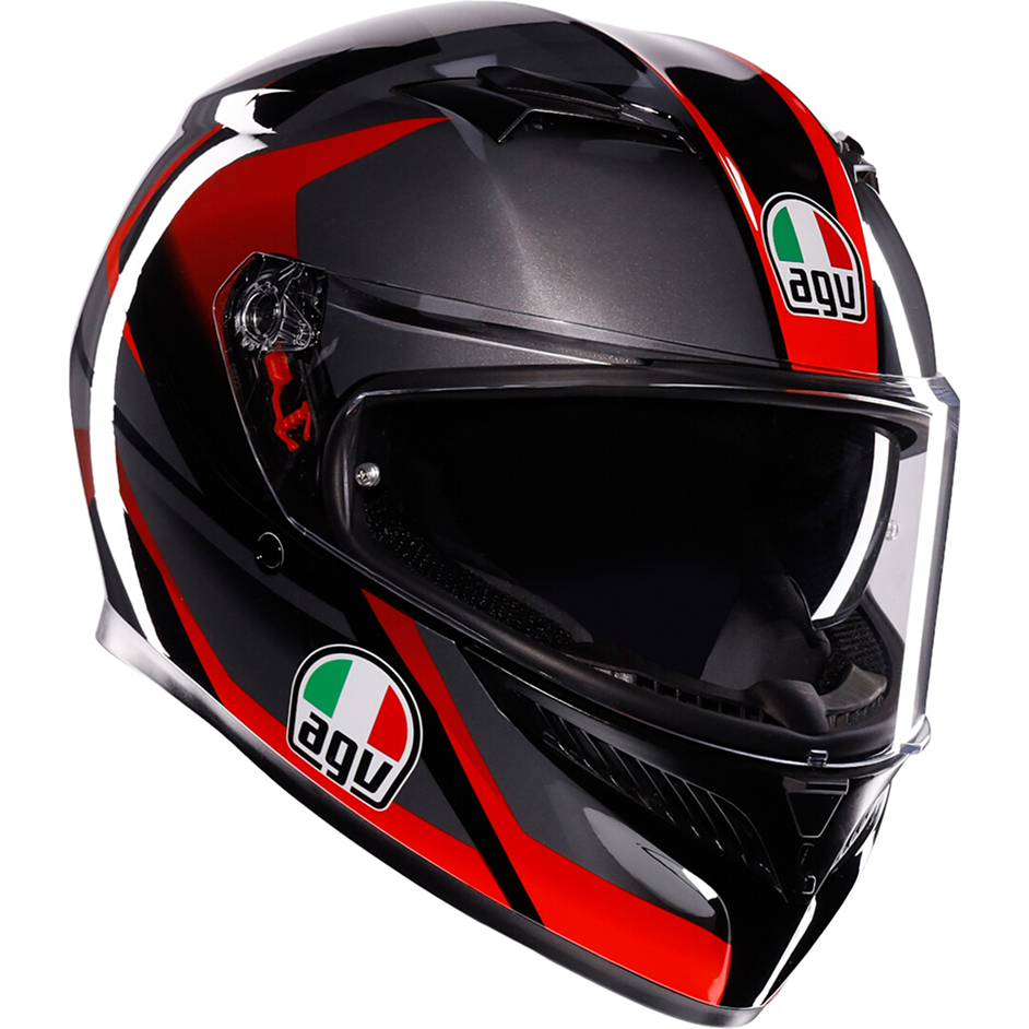 Продажа Шлем AGV K3 Striga Black Grey Red