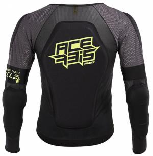 На фото Защита тела (Черепаха) Acerbis X-AIR LEVEL 2 Black/Yellow