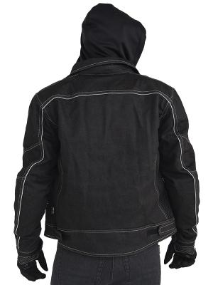 На фото Starks EF56 Мотокуртка джинсовая Maverick Mesh 3-in-1 Чёрная