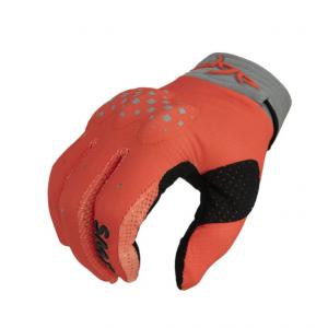 На фото Мотоперчатки EDGE Nitro Neon Orange