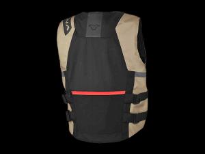 На фото Жилет защитный MUTV-1 VEST MACNA песочный/серо-коричневый