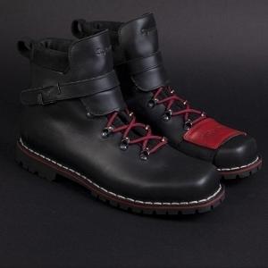 На фото Мотоботы STYLMARTIN RED REBEL BLACK NERO