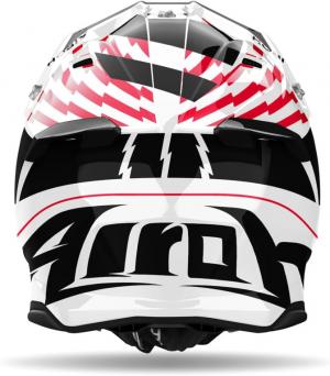 На фото Мотошлем кросс Airoh Twist 3 Thunder Red Gloss