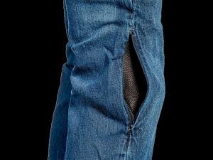 На фото Мотоджинсы FSD IDLE MENS SINGLE LAYER ткань синие