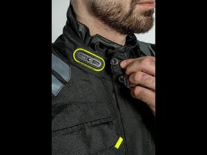 На фото Мотокуртка ткань FSD BERLIN black