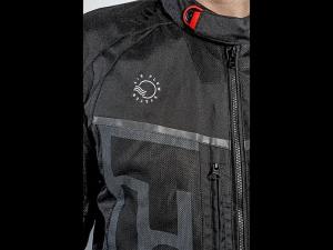 На фото Мотокуртка ткань FSD ENIGMA black