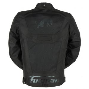На фото FURYGAN Мотокуртка ATOM VENTED EVO текстиль, цвет Черный