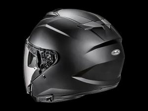 На фото Мотошлем HJC i31 SEMI FLAT BLACK