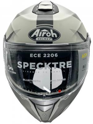 На фото Шлем Airoh Specktre Clever Anthracite Matt
