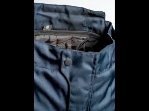 На фото Мотобрюки ткань FSD HORN navy