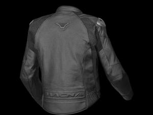 На фото Мотокуртка Macna AVIANT AIR кожаная черная