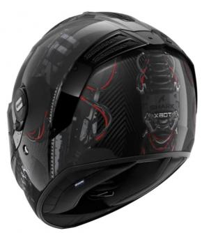 На фото Шлем Shark SPARTAN RS CARBON XBOT Black/Anthracite/Anthracite