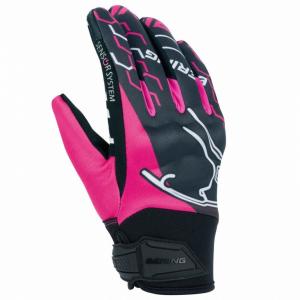 На фото Перчатки женские Bering Lady Walshe Black/Fuxia