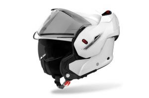 На фото Кроссовый шлем Airoh Mathisse 2 Color White Gloss