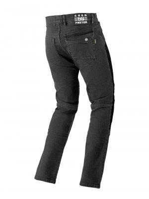 На фото EF56 Мотоджинсы AIRPANTS, муж., CORDURA DENIM, Чёрный