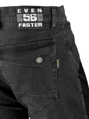 На фото EF56 Мотоджинсы AIRPANTS, муж., CORDURA DENIM, Чёрный