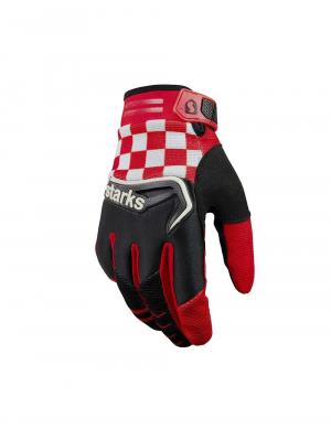 На фото STARKS Перчатки для кросса Phoenix V3 Красный/Черный