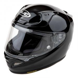 На фото Мотошлем HJC RPHA12 METAL BLACK