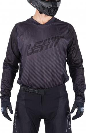 На фото Джерси Leatt 4.5 X-Flow Black V26