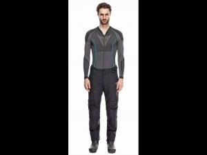 На фото Мотобрюки ткань DAINESE SHERMAN 3 ABSOLUTESHELL 001 BLACK